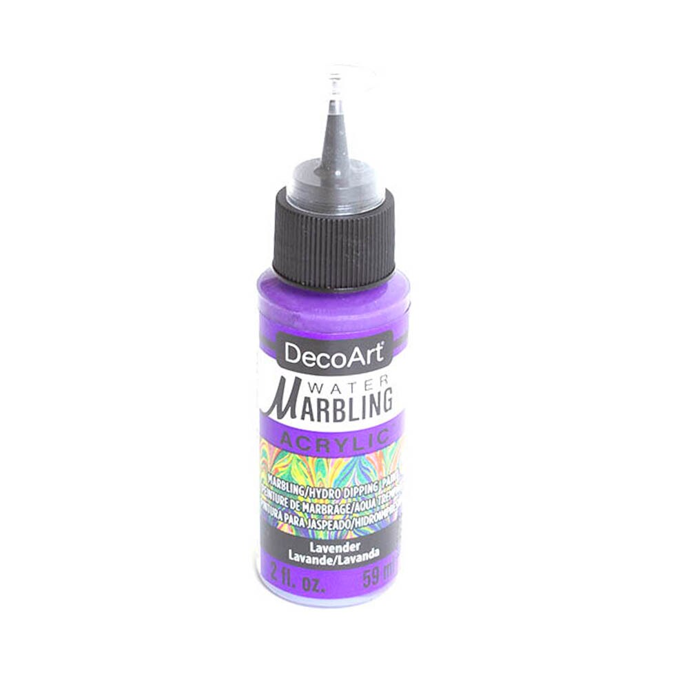 DecoArt, Paints, Art & School, Water Marbling, 2 ounce, 675003, Lavender